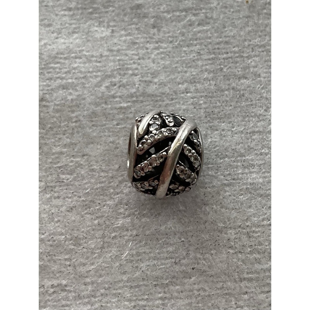 Pandora "Light as a Feather" charm ALE 925 Sterling Silver